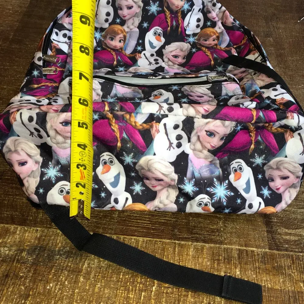 Loungefly Frozen All Over Print Elsa Anna Olaf Standard Size Backpack School Bag